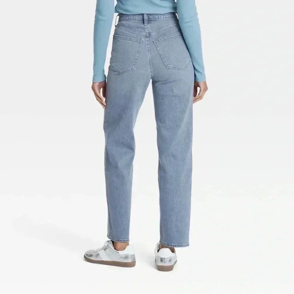 Sz 14 Highest Rise Straight Denim Jeans Universal Thread - Picture 2 of 7